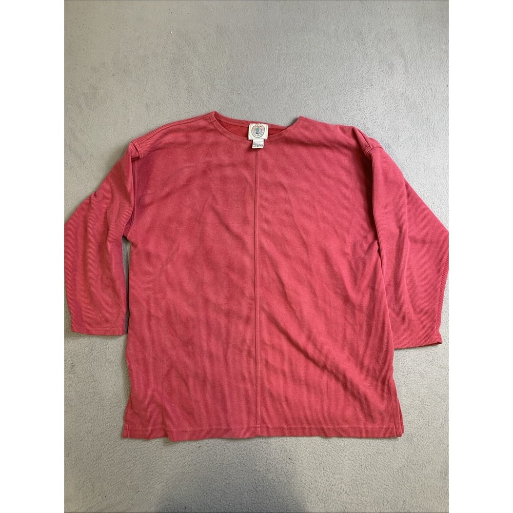 Cape Isle Knitters Shirt Women's Size L Sweater Large Long Sleeve Pullover‎